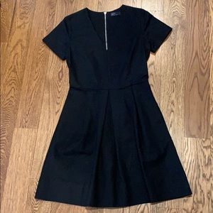 Gap A-line black dress NWOT